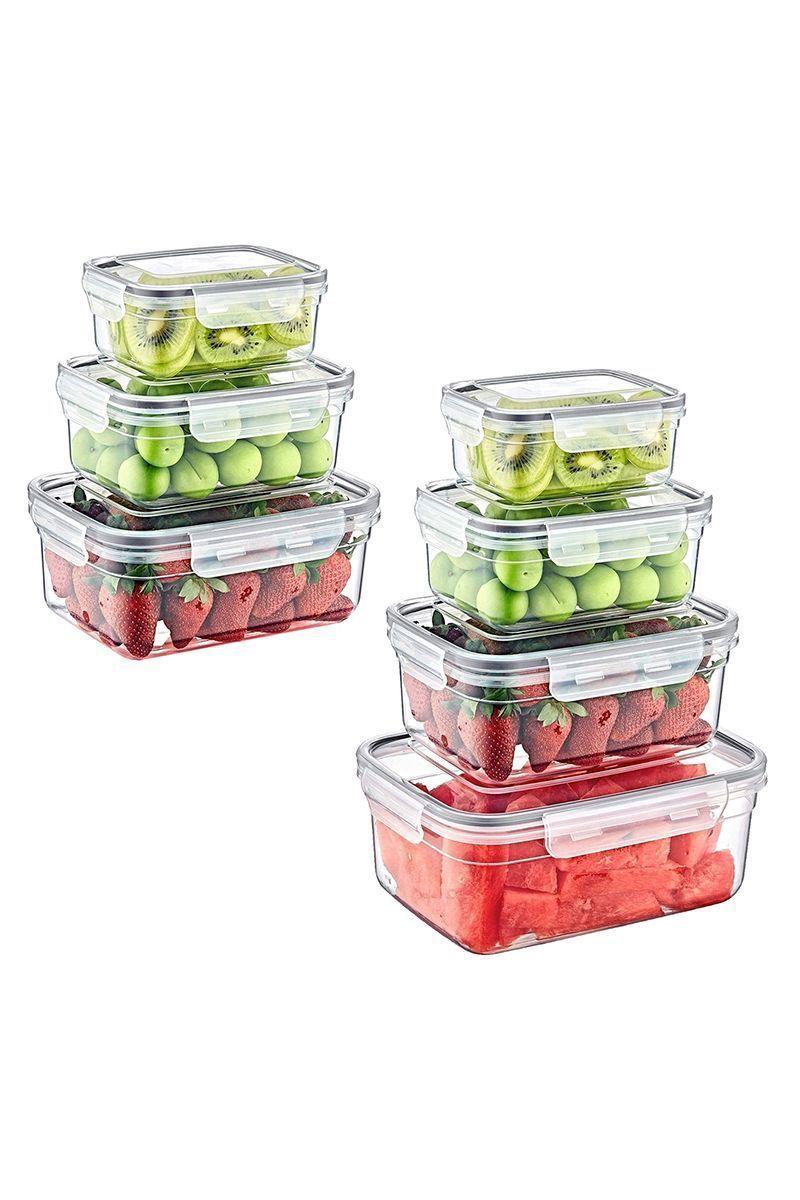 Set 7 Contenedores Alimentos Embox Transparentes-0