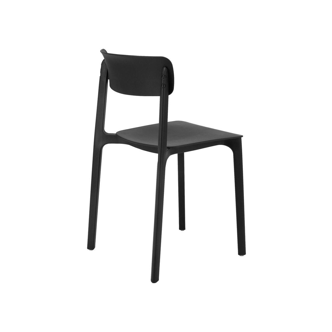 Silla Clay Monoblock Negro-3