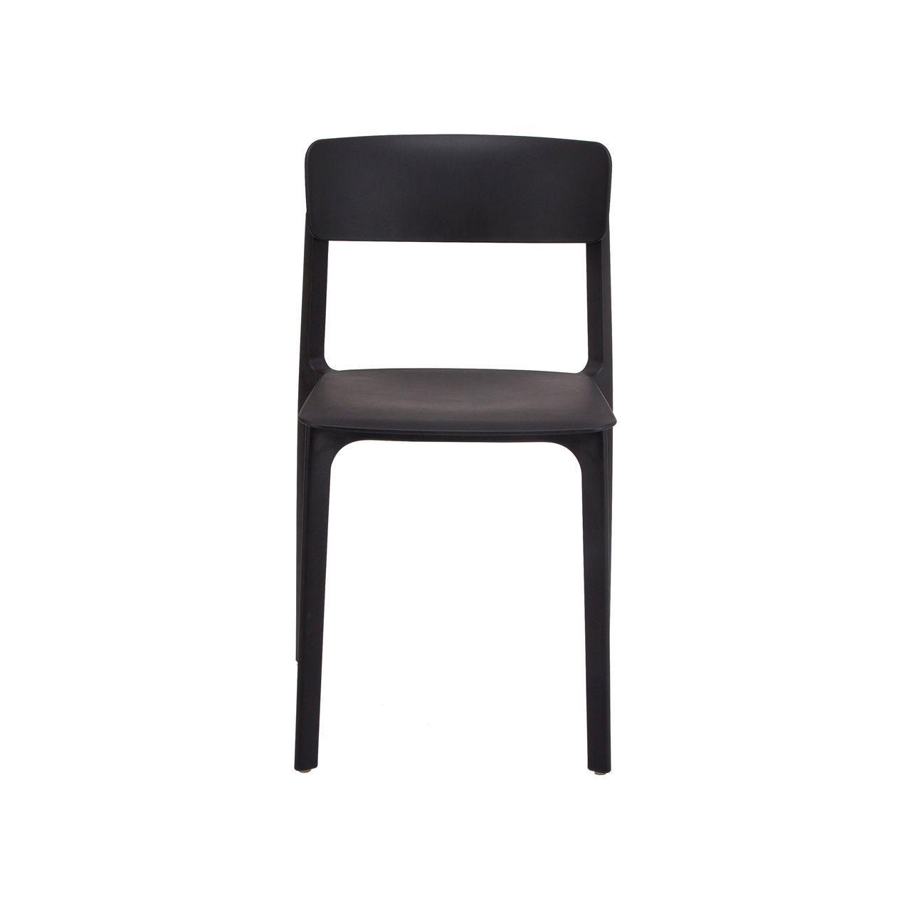 Silla Clay Monoblock Negro-1
