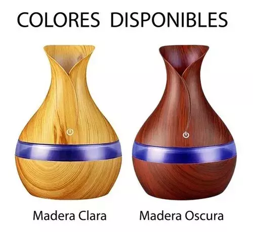 Humidificador Ultrasonico 300ml Aromaterapia Gota -1