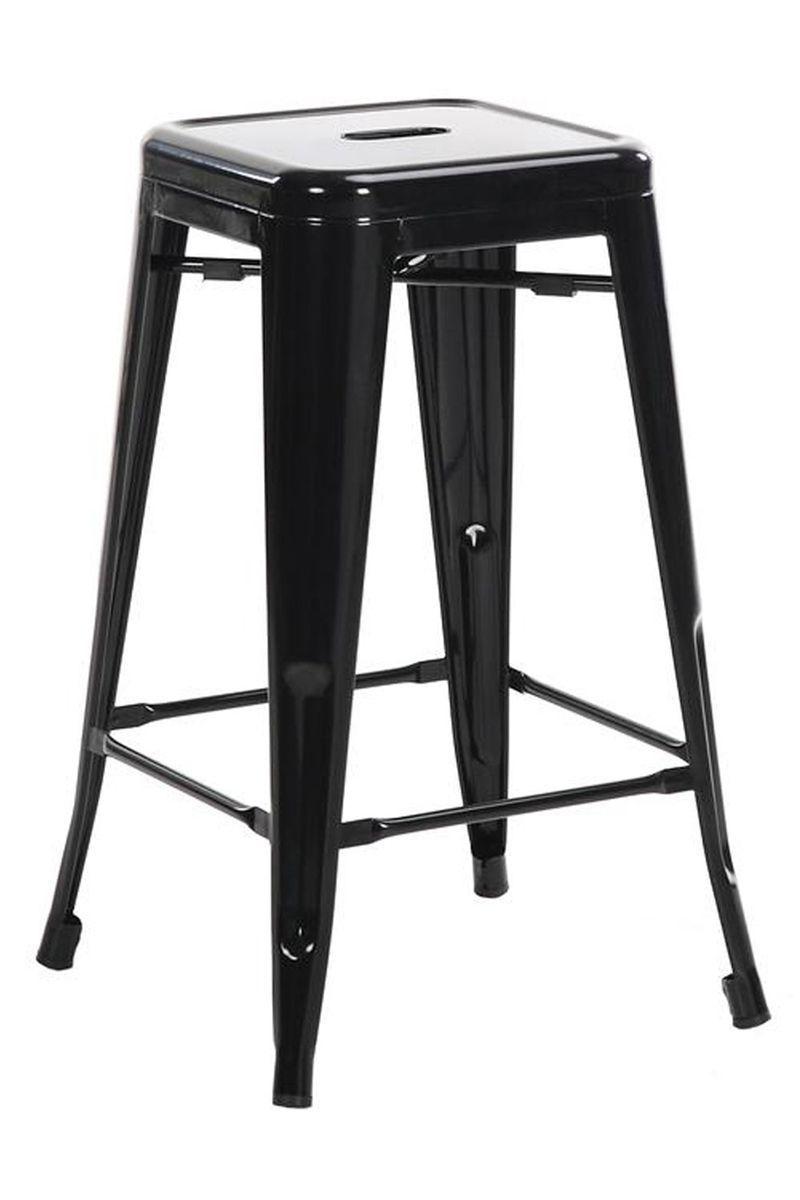 Pack 2 Pisos Bar Taburete Tolix Alto Negro-3