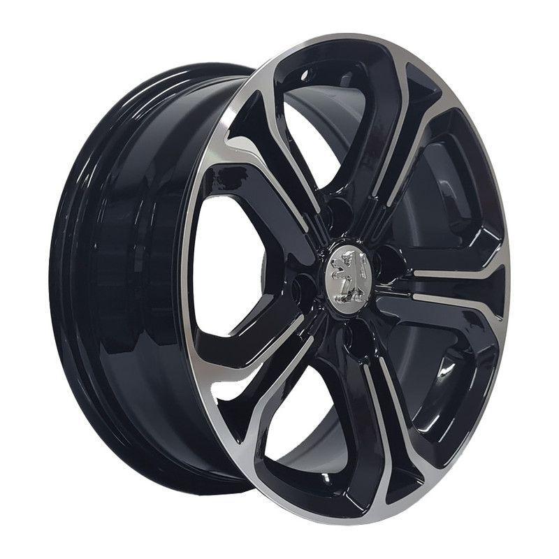 SET 4 LLANTA 15X6 4X108 ET25 BM REPLICA PEUGEOT-0