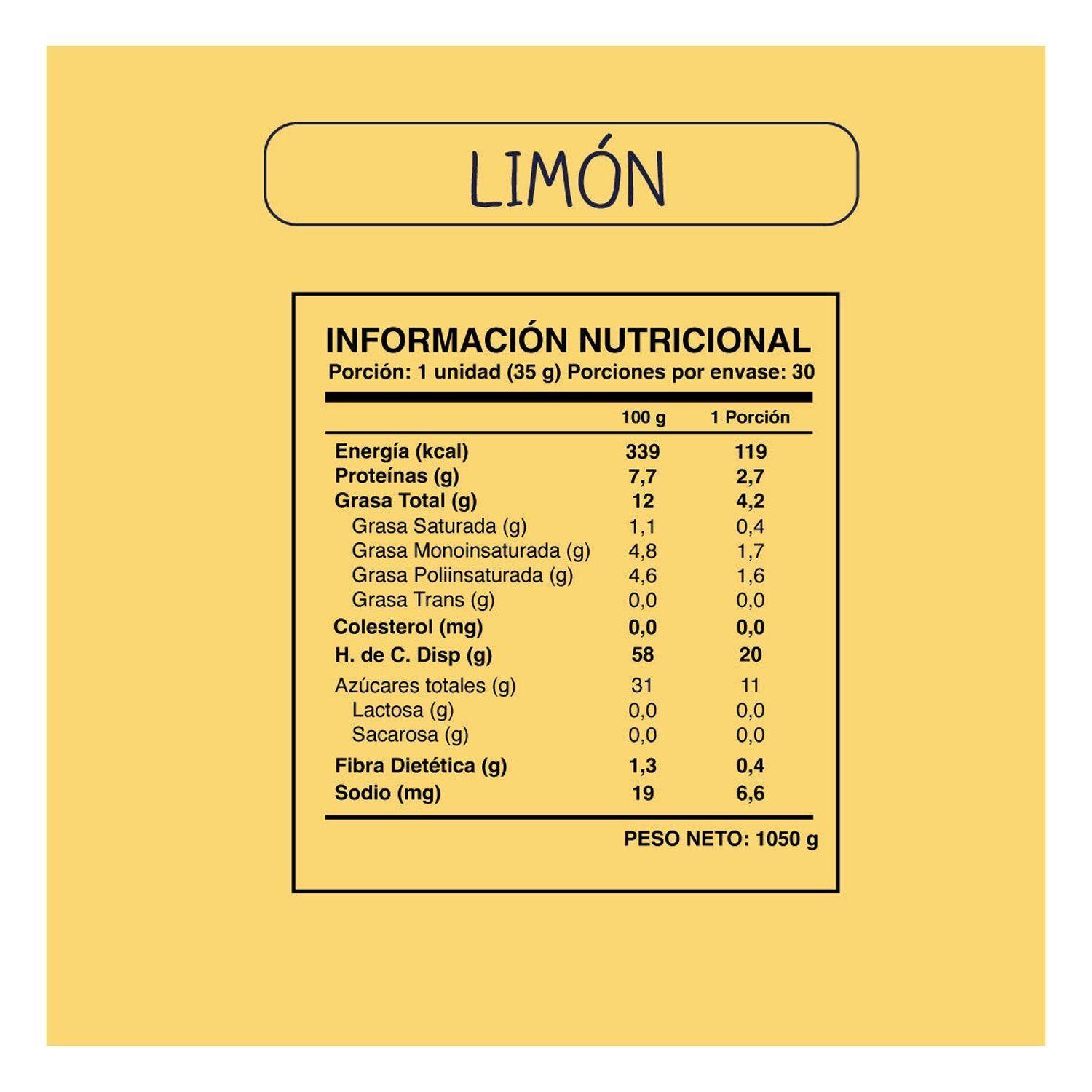 Soul Bar Limón 30 unidades - 35gr-2