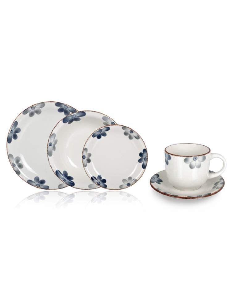 Juego Vajilla 30pcs Sophie Hallen Porcelana Cocina Hogar-0
