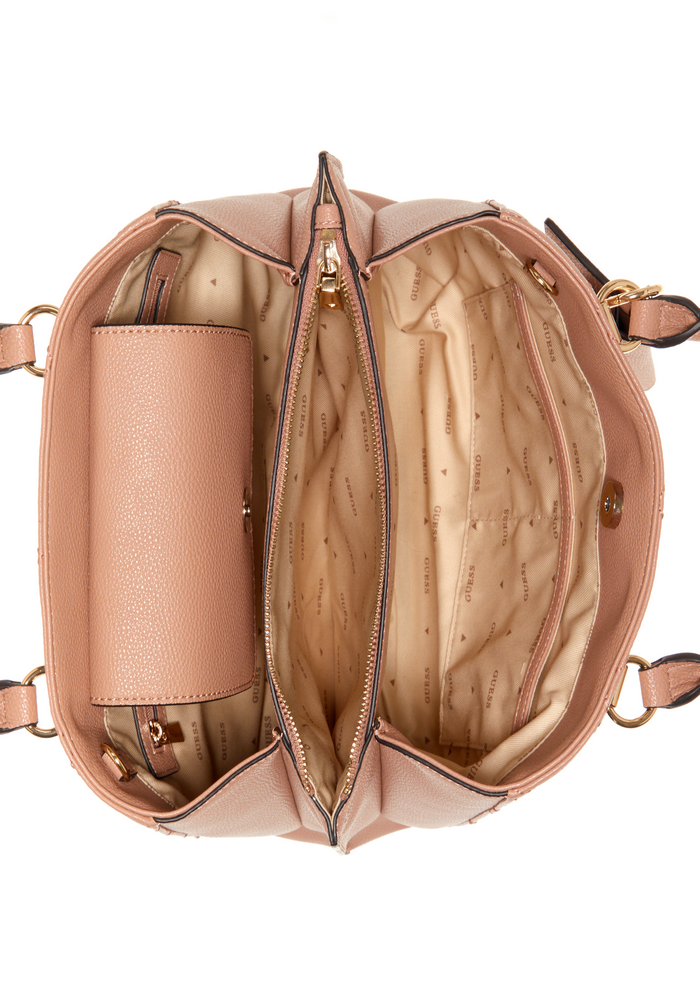 Cartera Fantine Girlfriend Satchel Rwo Beige Guess-3