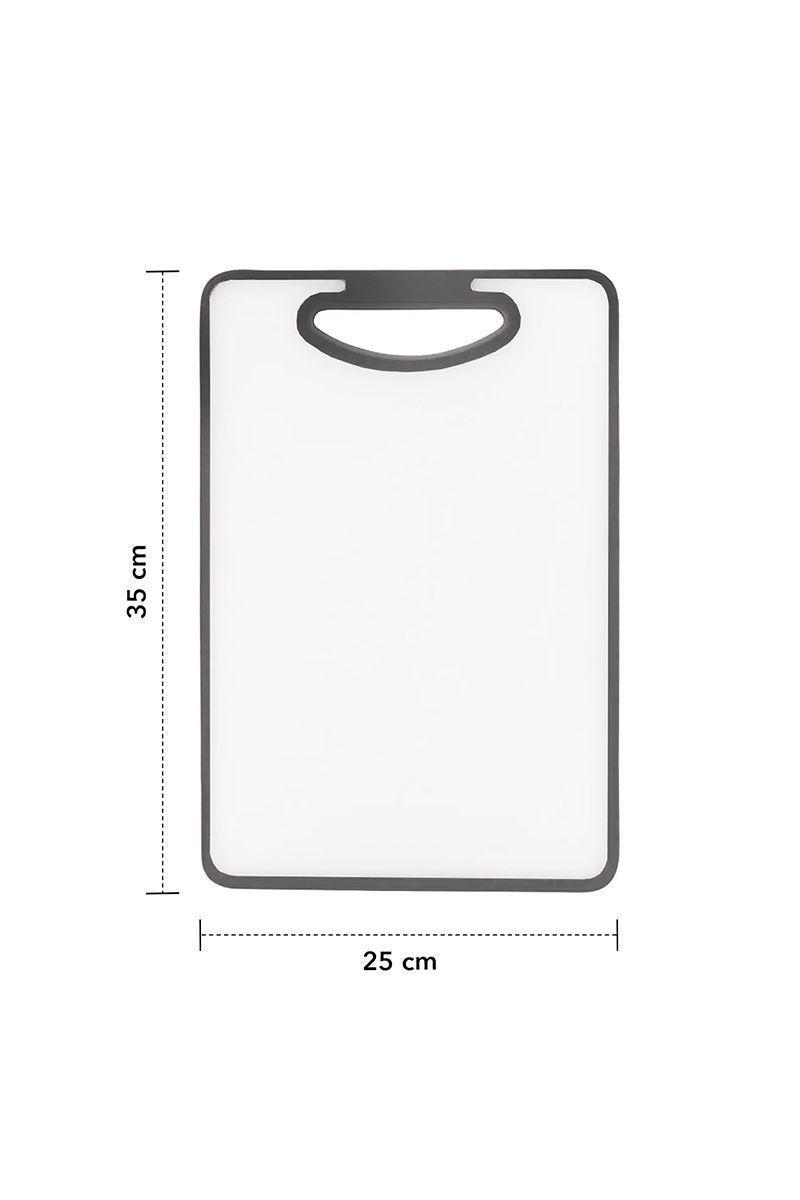 Tabla Cocina Non-Slip Grande Rectangular Gris-2