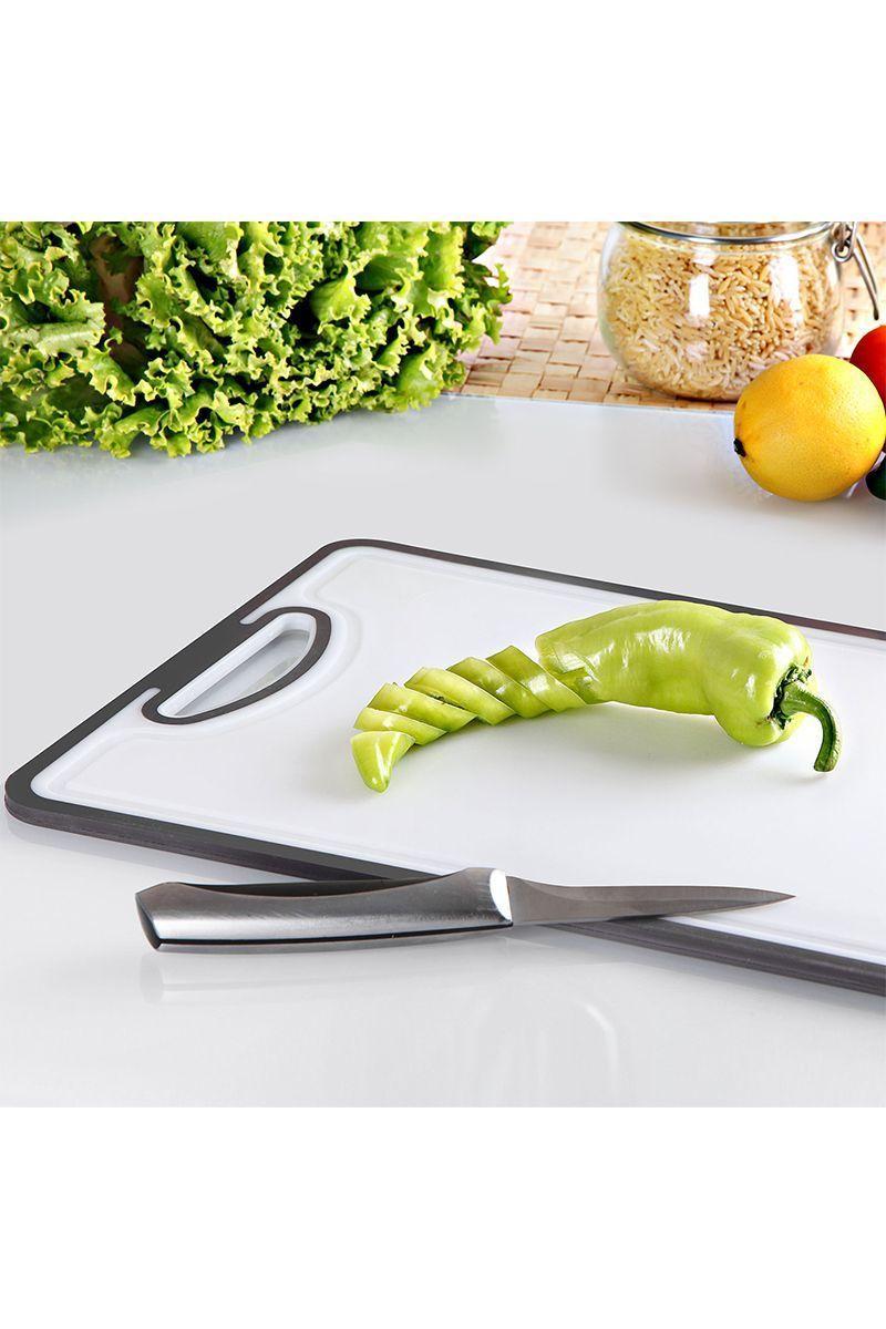 Tabla Cocina Non-Slip Grande Rectangular Gris-5