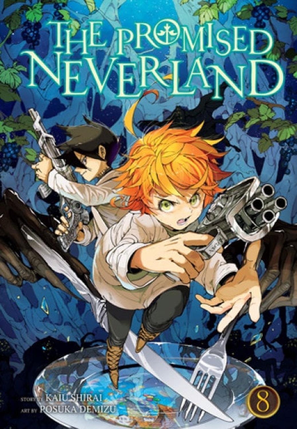 Manga The Promised Neverland 08 (En Inglés) - USA-0