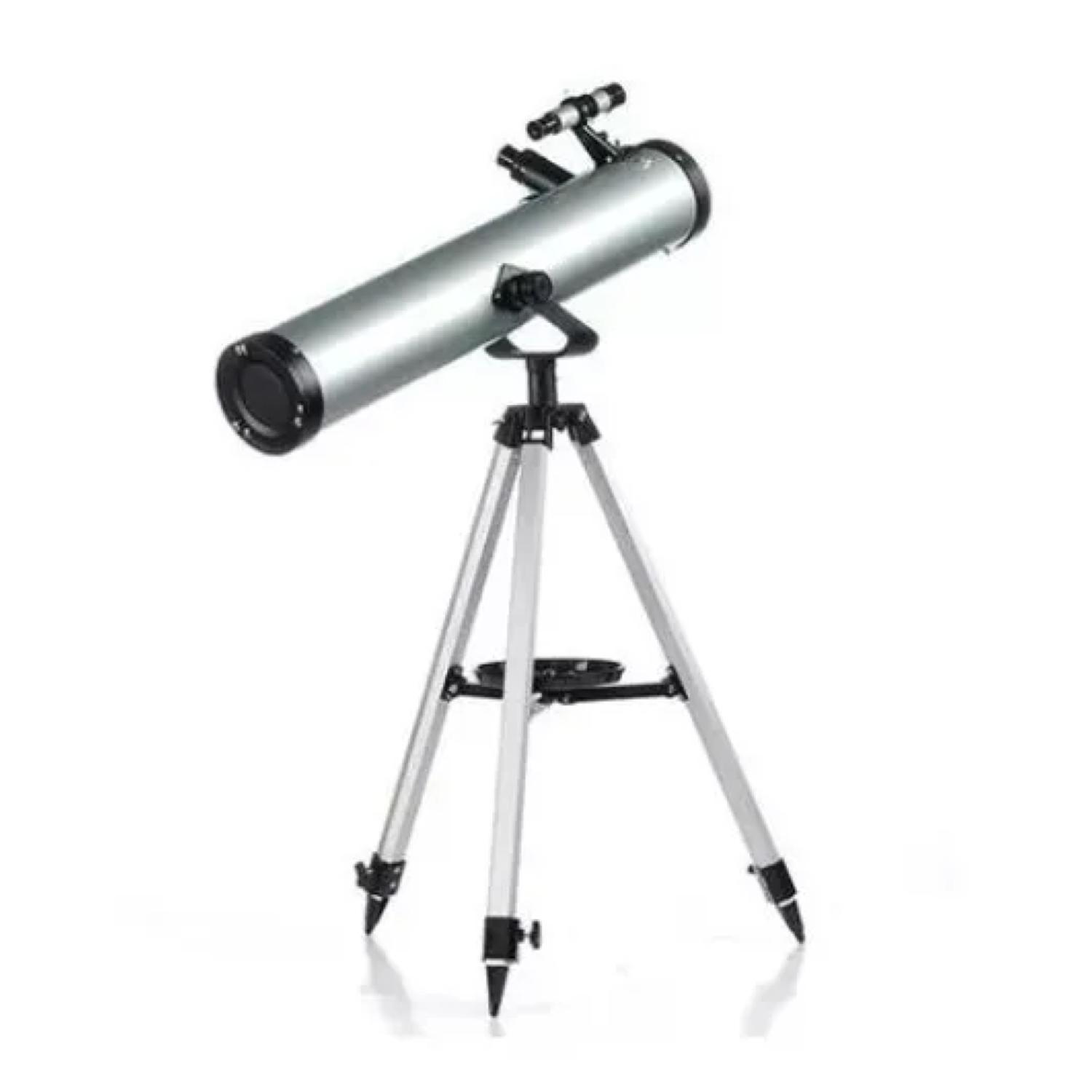 Telescopio Astronomico 76mm Accesorios Con Tripode-0
