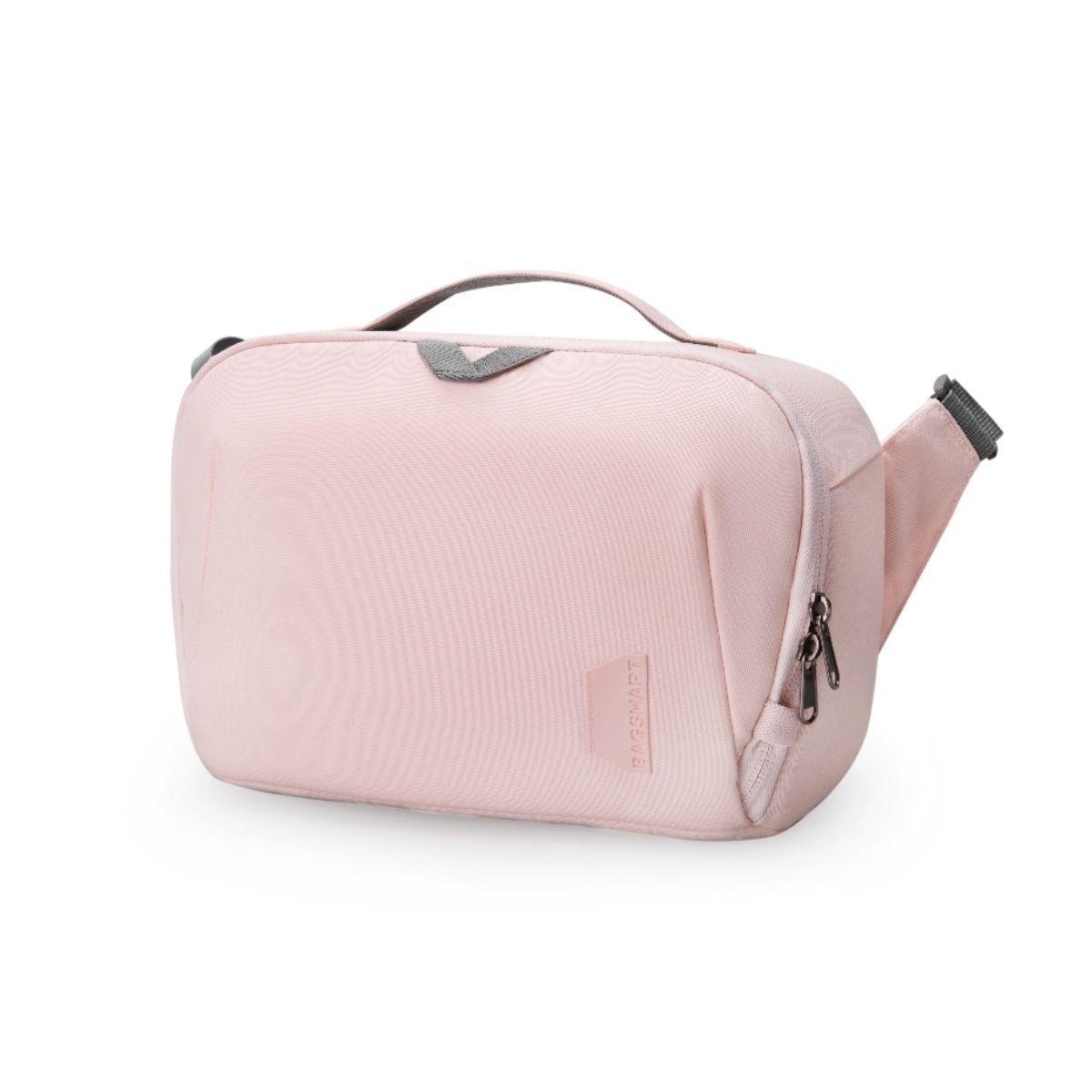 Bagsmart Bolso LANG crossbody para cámara - Rosado-0