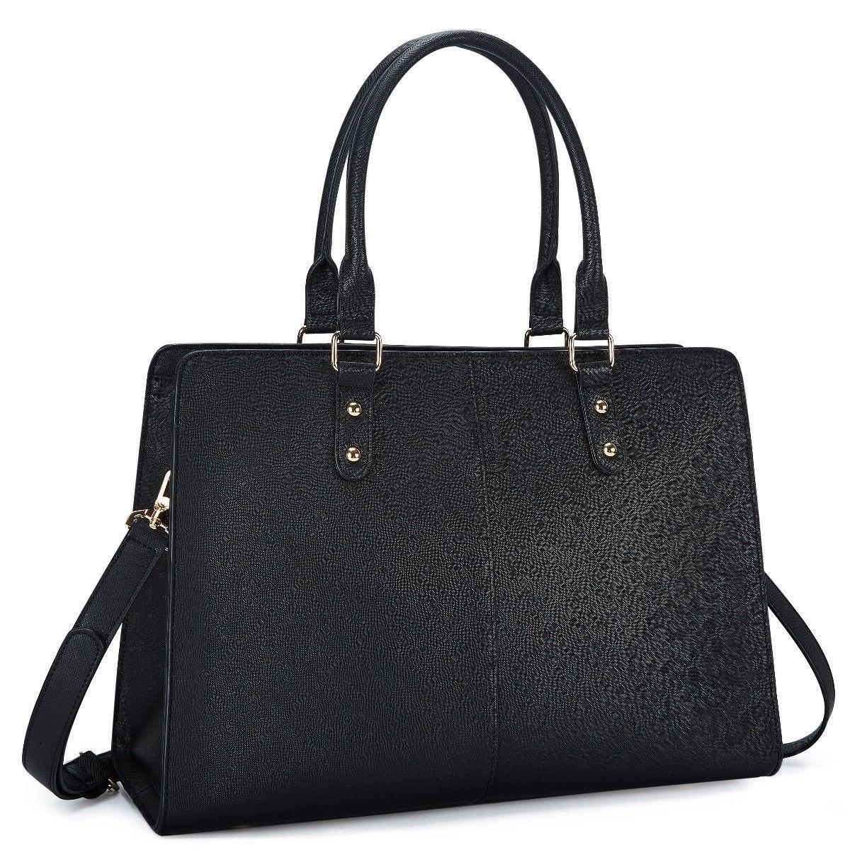 Ecosusi Bolso Maletin BOW 15.6"+ bolso de mano - Negro-1