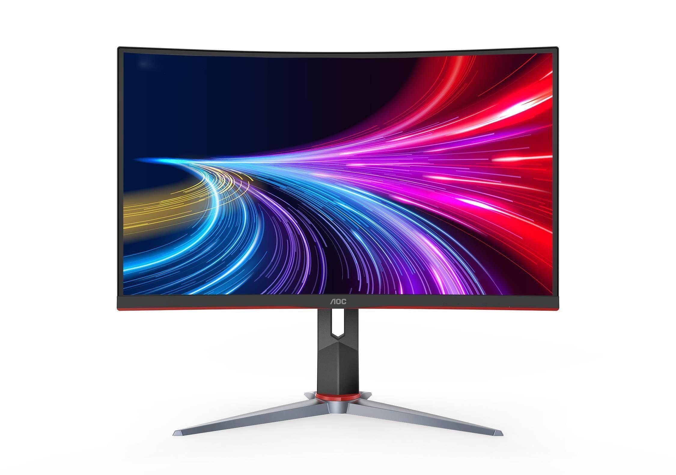 Monitor Gamer AOC C27G2Z, Curvo 27" FHD, 240Hz-1