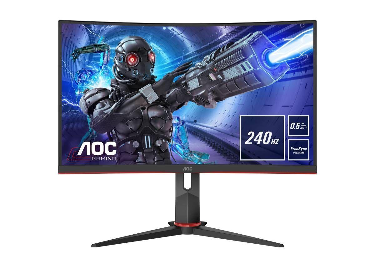 Monitor Gamer AOC C27G2Z, Curvo 27" FHD, 240Hz-0
