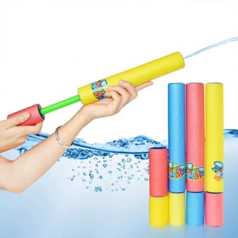 Pistola Lanza Agua Esponja Piscina Verano Juego Niños-4