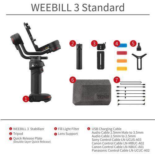 ESTABILIZADOR ZHIYUN WEEBILL 3 COMBO-5