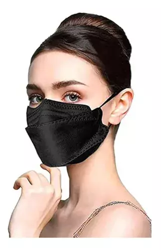 Mascarilla K N94 Certificadas Pack 30 Unidades Negro-3