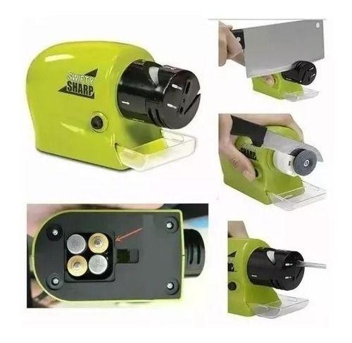 Afilador Cuchillos Tijeras Eléctrico A Pilas-3