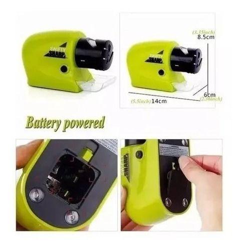 Afilador Cuchillos Tijeras Eléctrico A Pilas-2
