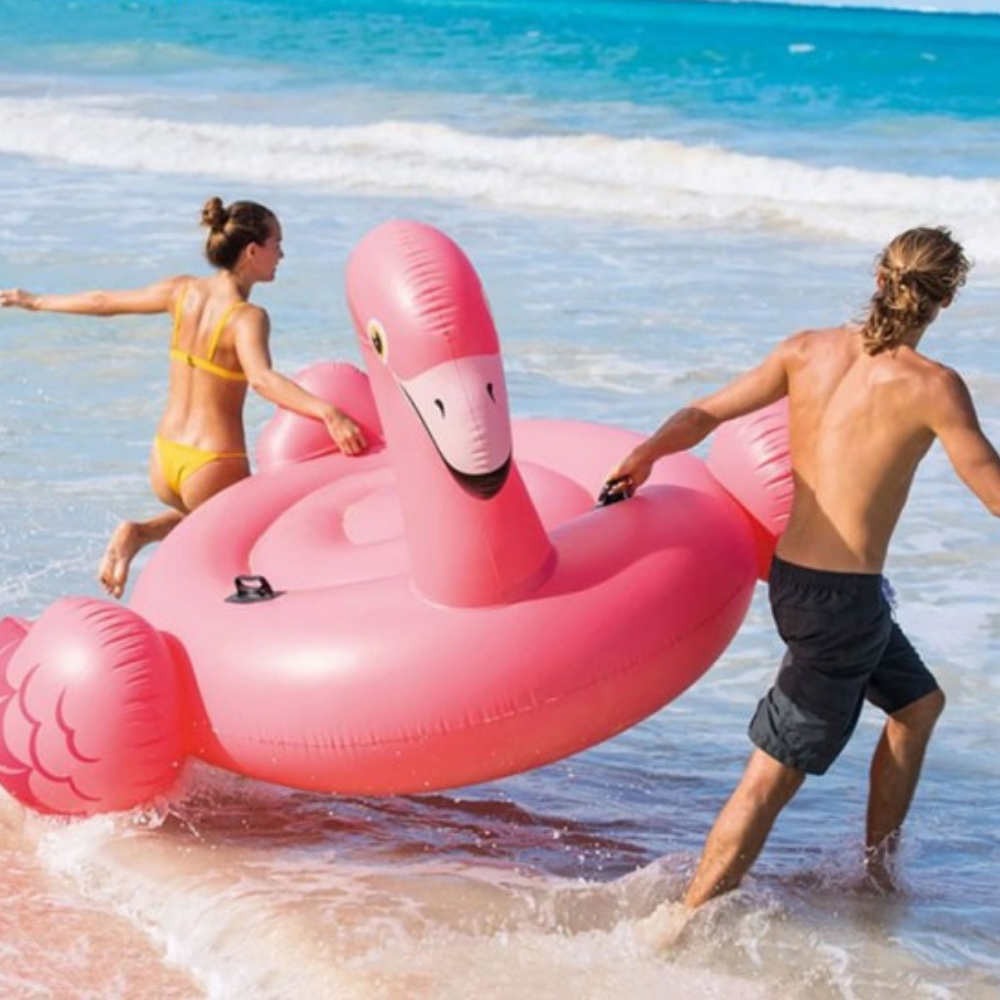 Flotador Inflable Mega Flamenco 203x196x124 Cm-3
