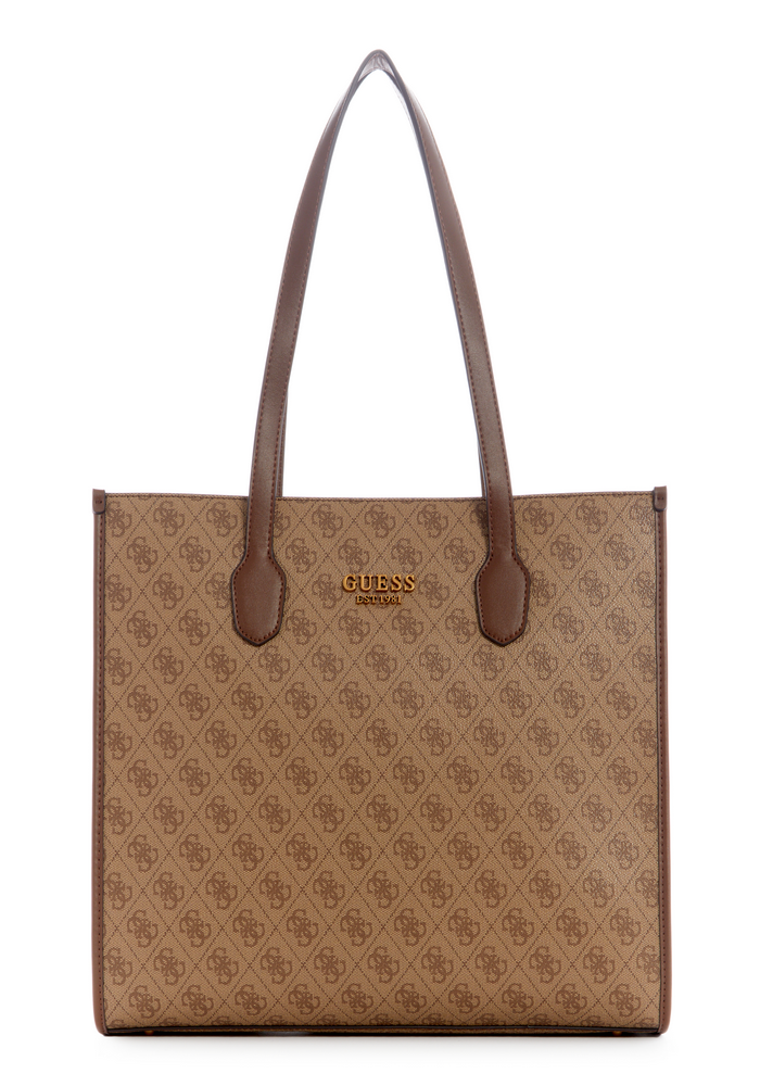 Cartera Silvana Tote Lgw Café Guess-1
