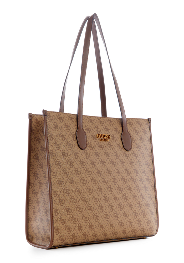 Cartera Silvana Tote Lgw Café Guess-2