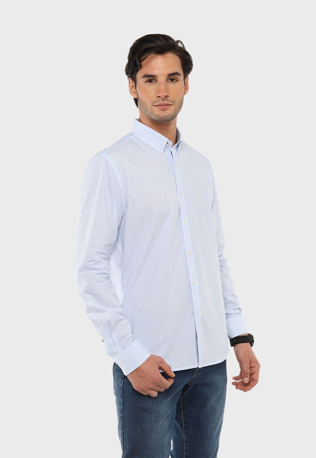 Camisa Casual Print Arrow-0