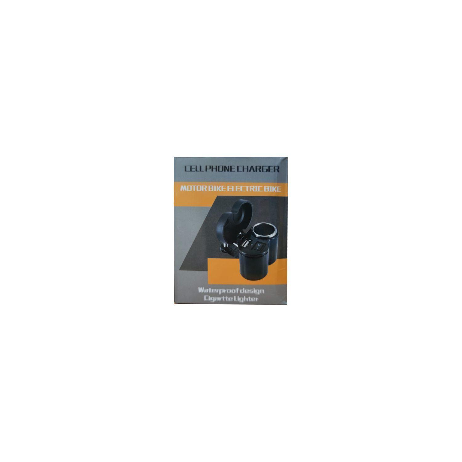 Cargador USB y Encendedor Para Motos 12V-2