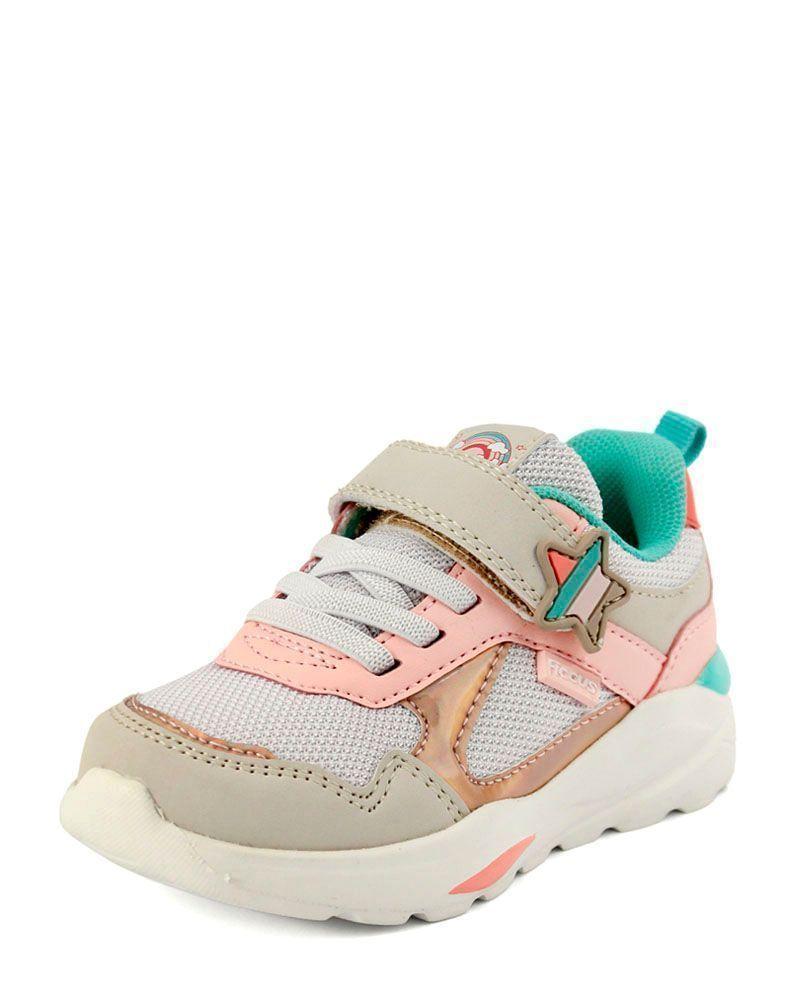 Zapatilla Sport Velcro A Caminar Niña Ficcus-0