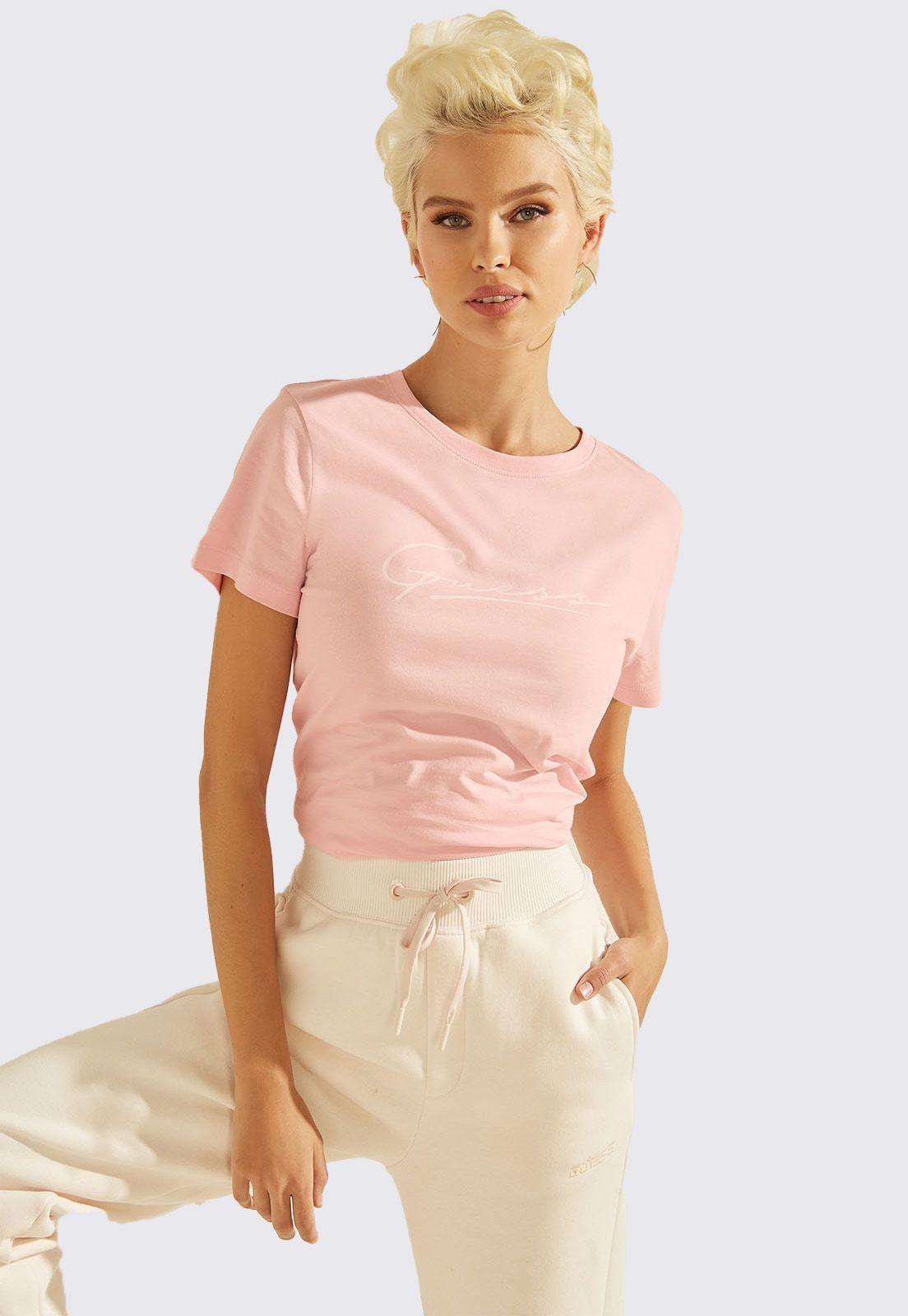 Polera Guess Amelia Cn Ss T-Shirt-0