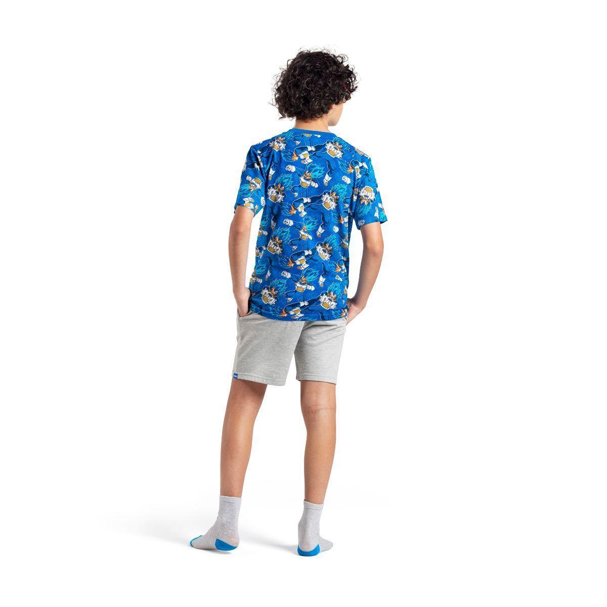 Pijama Niño Dragon Ball Z Vegeta C4 Top-1