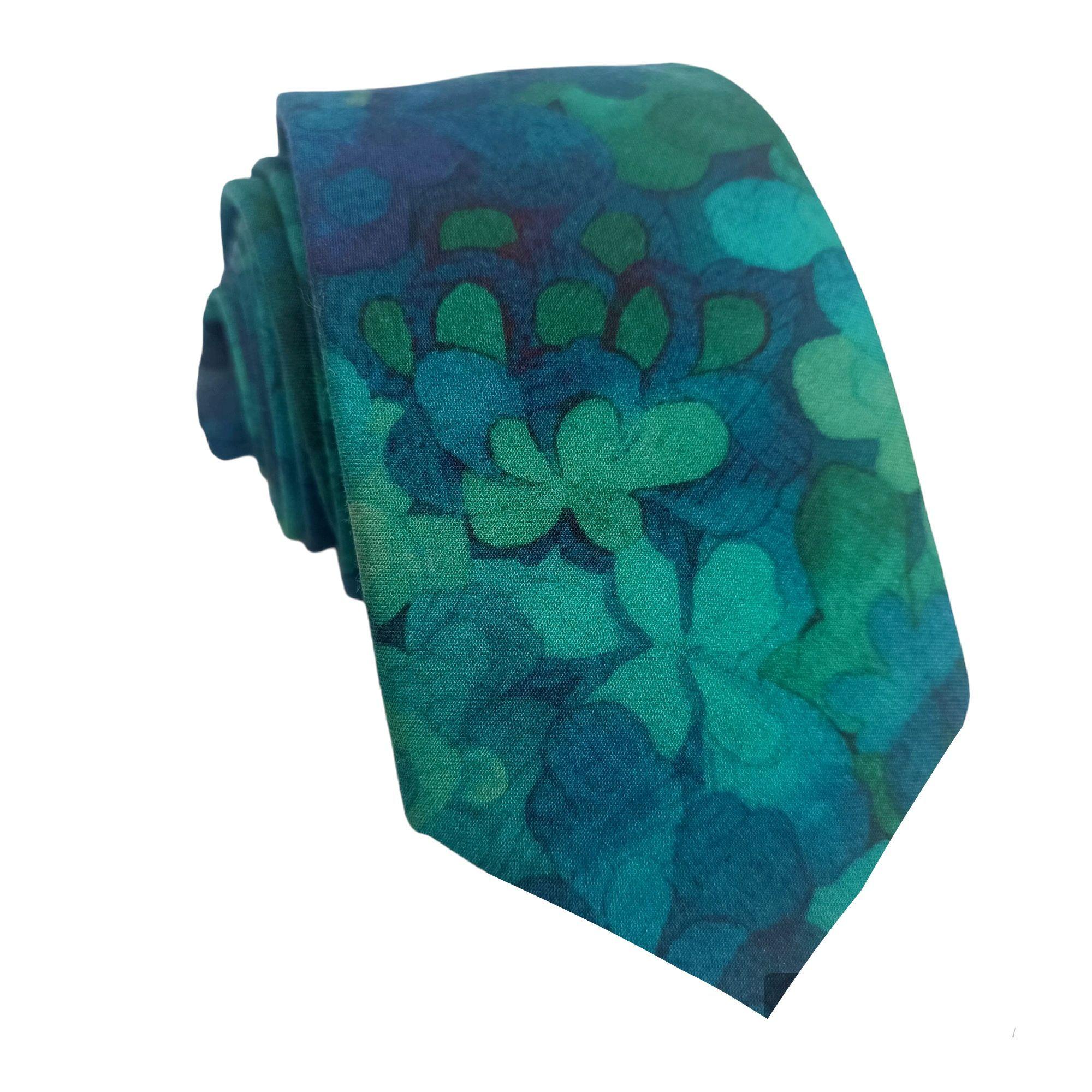 Corbata verde Geentie-0