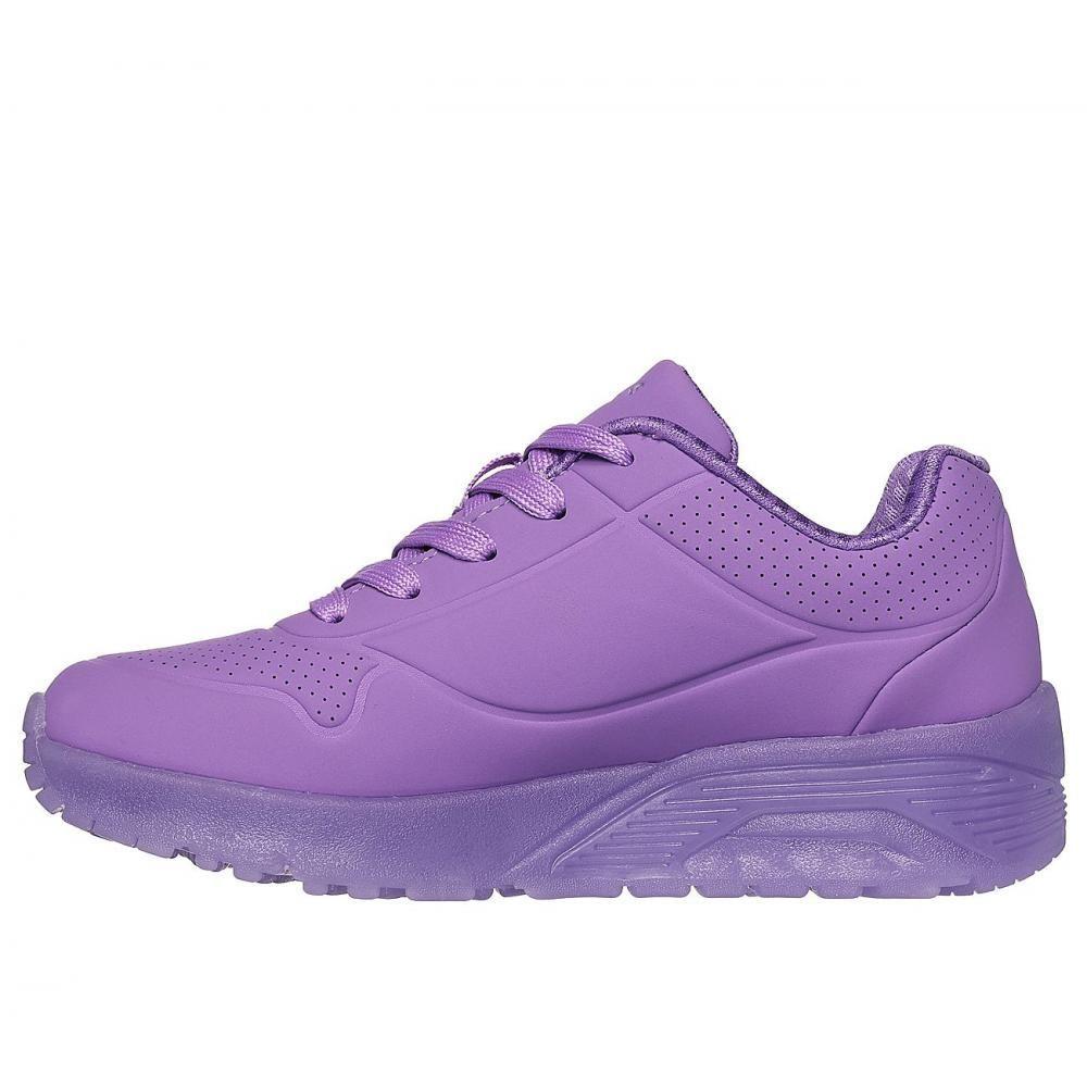 Zapatilla Niña Uno Ice Morado Skechers-3