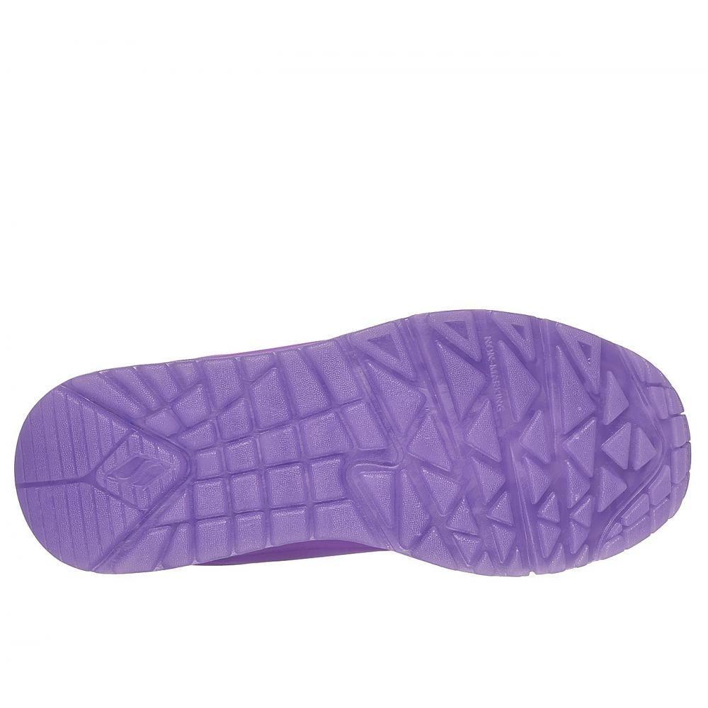 Zapatilla Niña Uno Ice Morado Skechers-2