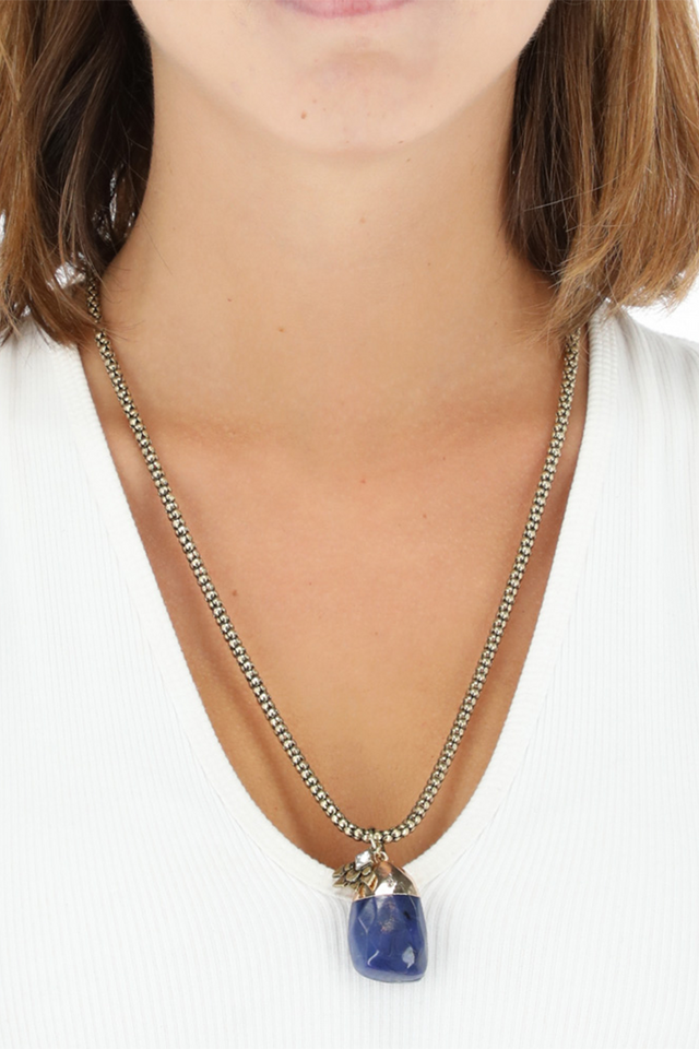 Collar Stone Dorado Humana-1