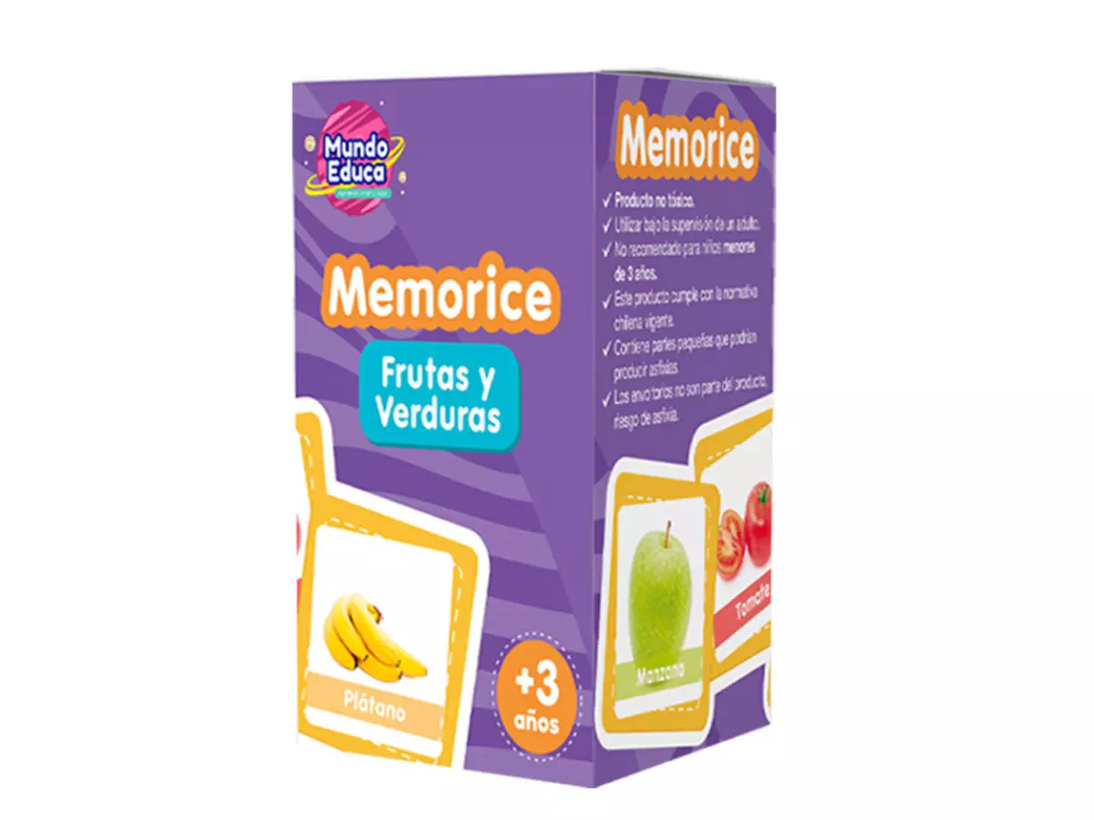 Memorices Frutas Y Verduras 32 Pzs-0