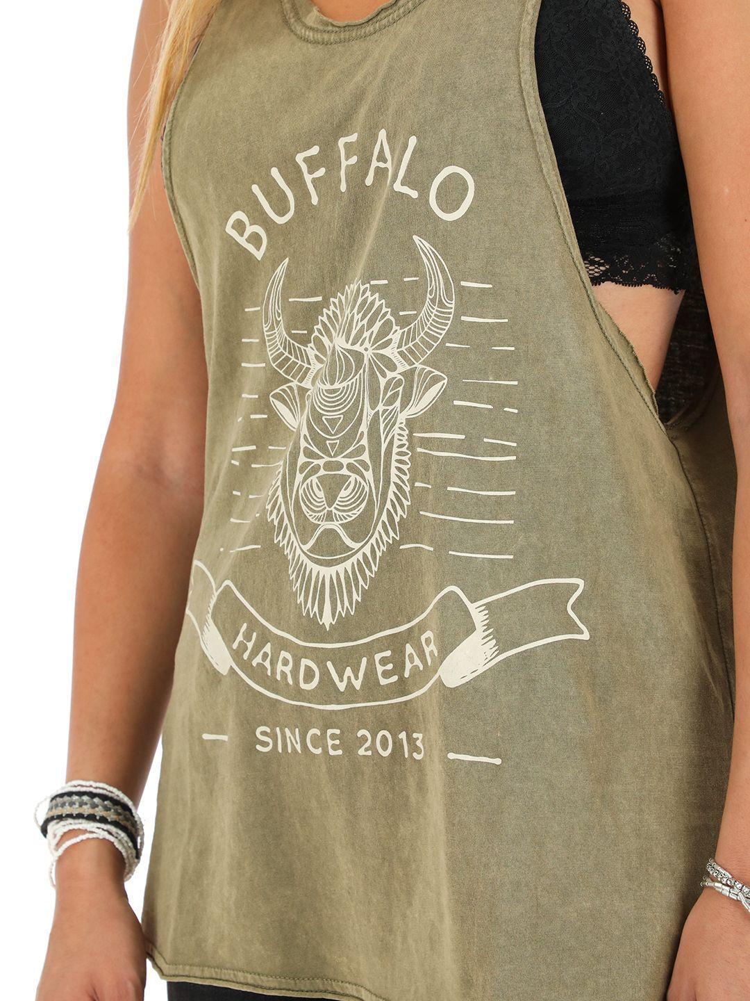 Polera Sin Manga Militar Mujer-3