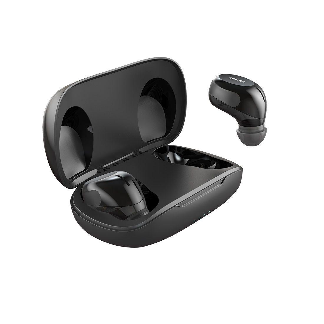 Audífonos Bluetooth Awei T20 TWS con caja de carga-3