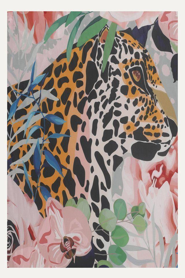Pañuelo Bandana Estampada Multicolor Organic Nature Tigre + Anillo Metálico Dorado Escudo Humana-1