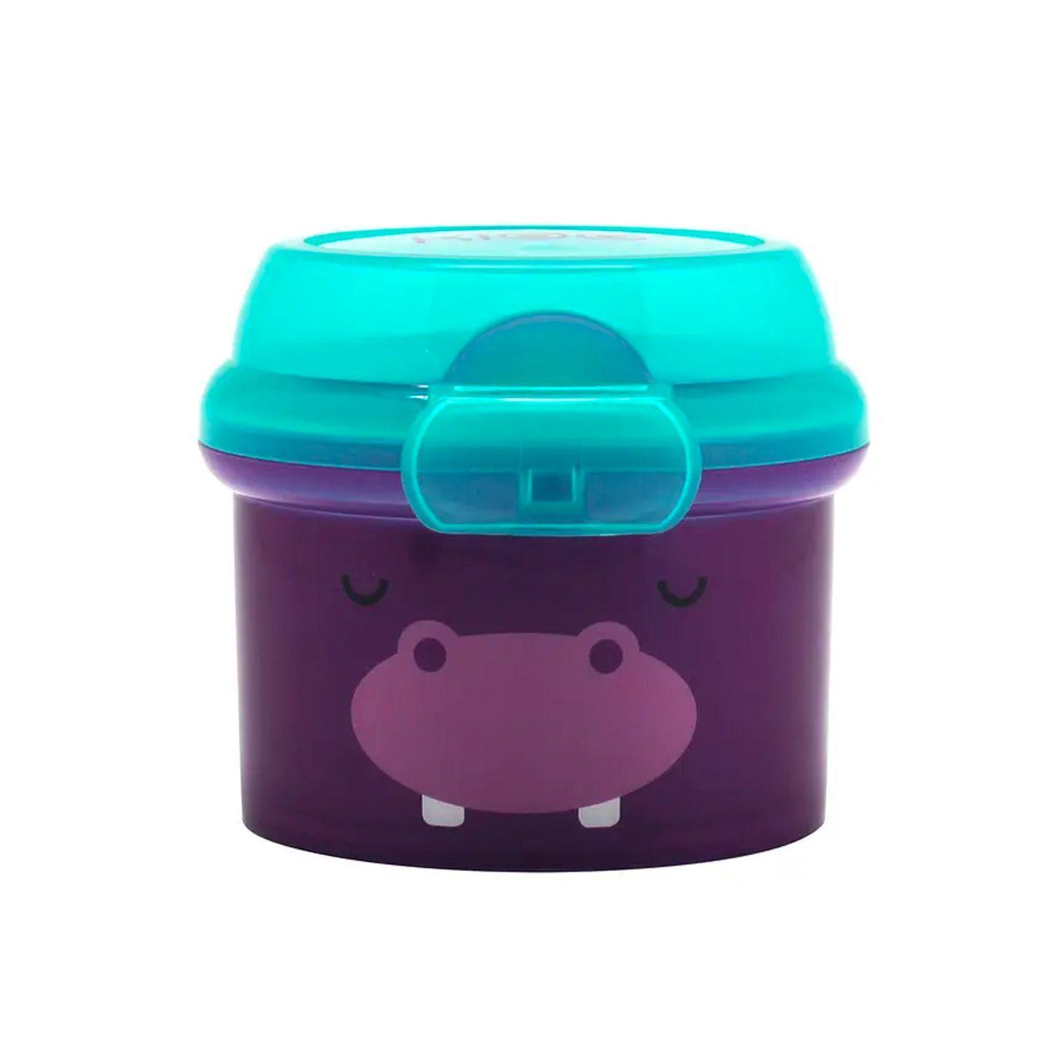 Porta Snack Animal Collection 280 ml Azul - KIDO-6