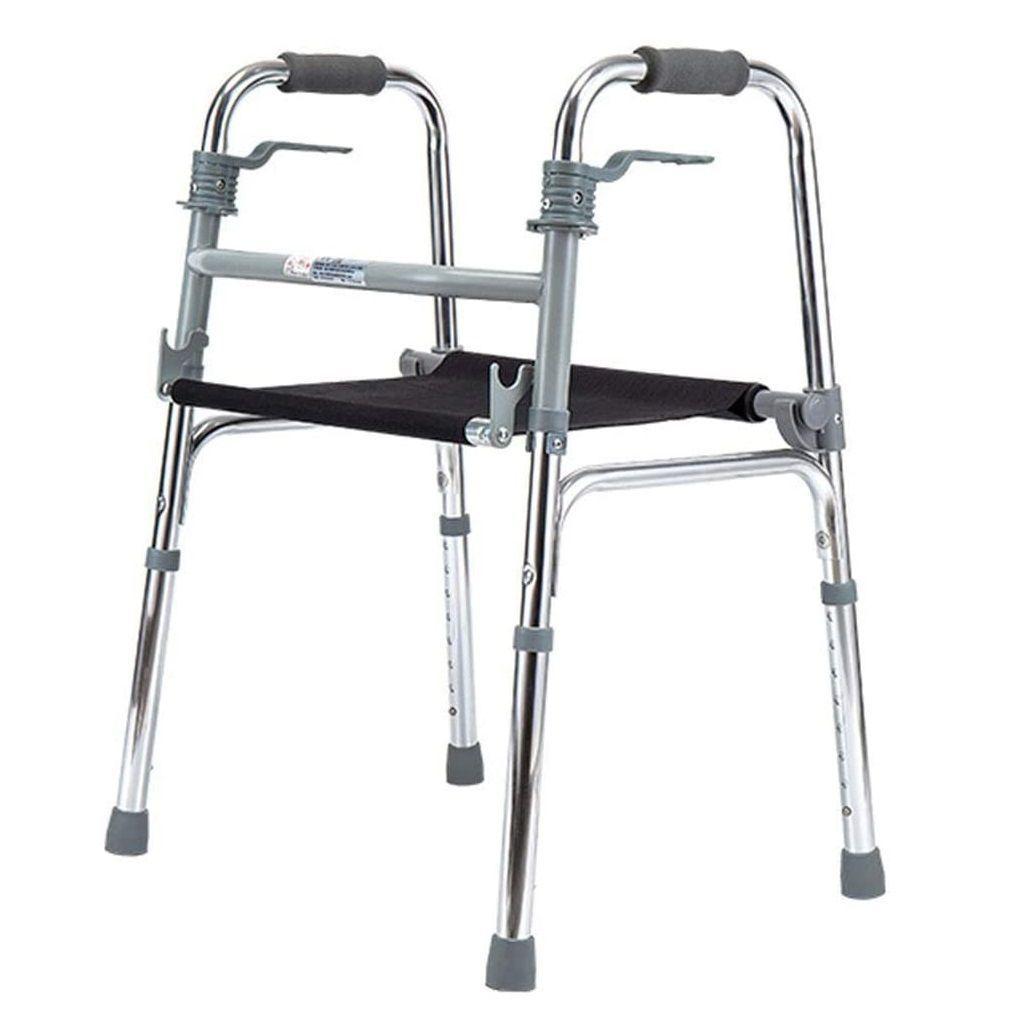Andador Aluminio Plegable con Asiento-0