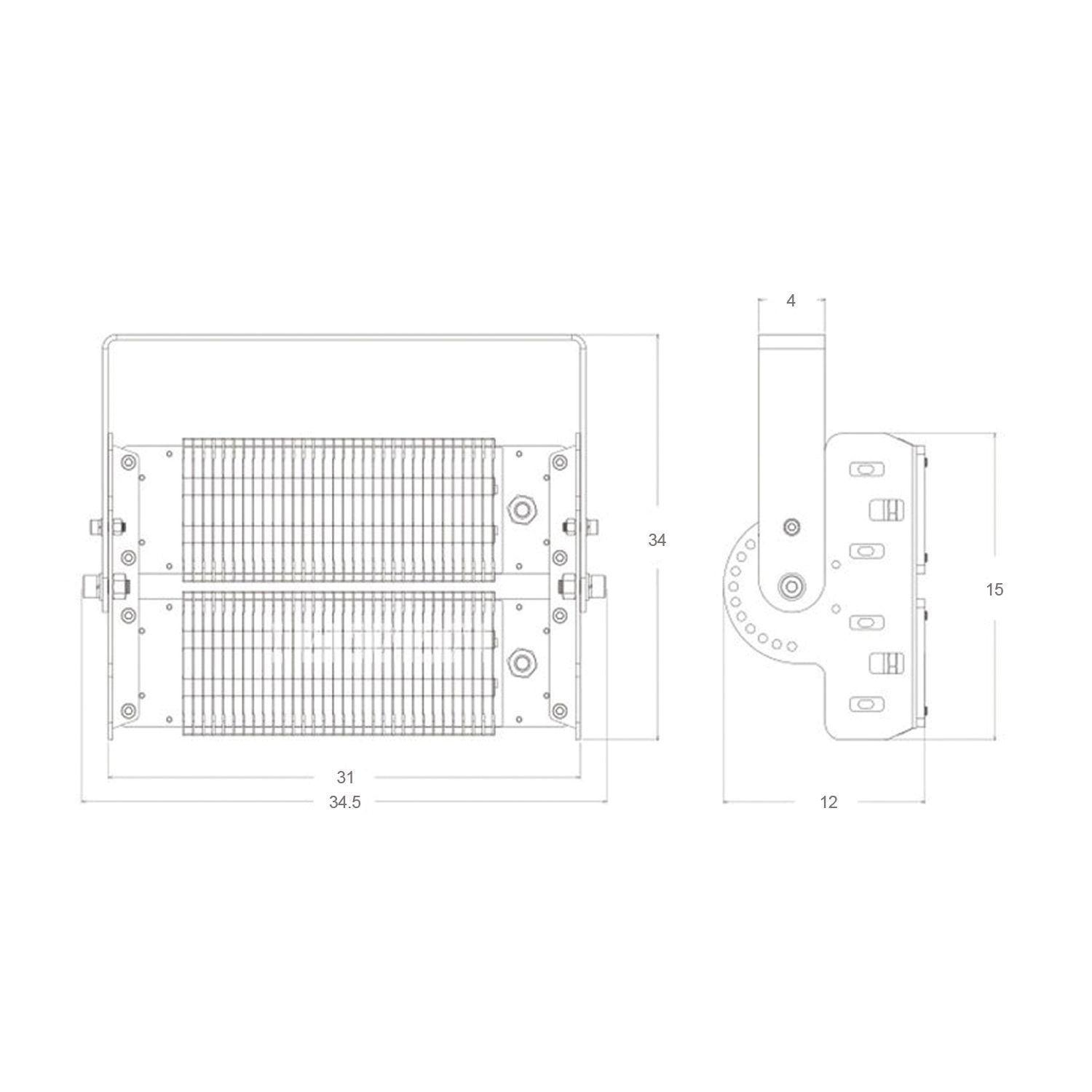 Foco Proyector De Área LED Tunnel 100W Neutro-1