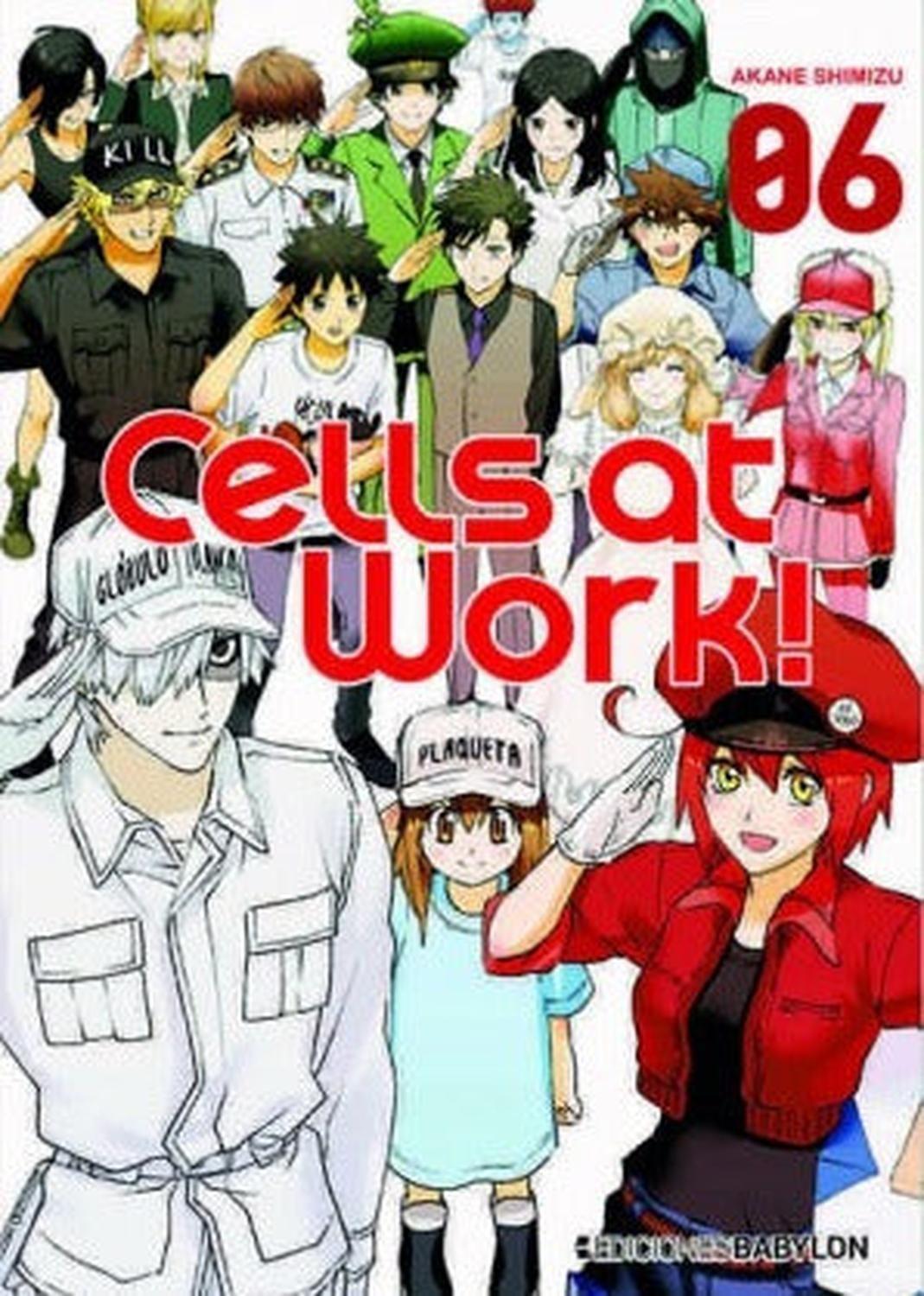 Manga Cells At Work! 06 - España-0