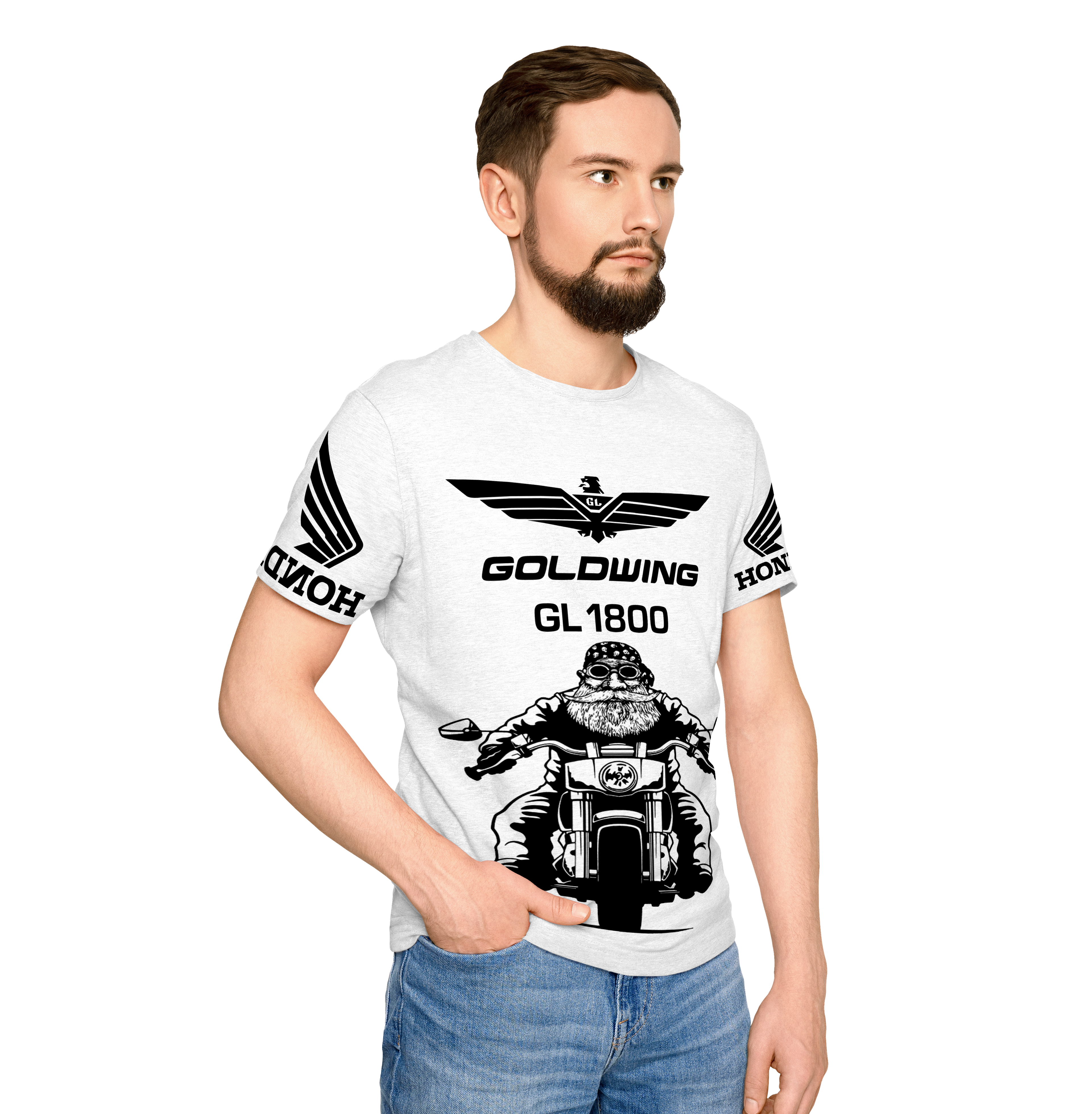 Polera Motoquero Honda Goldwing D3-0