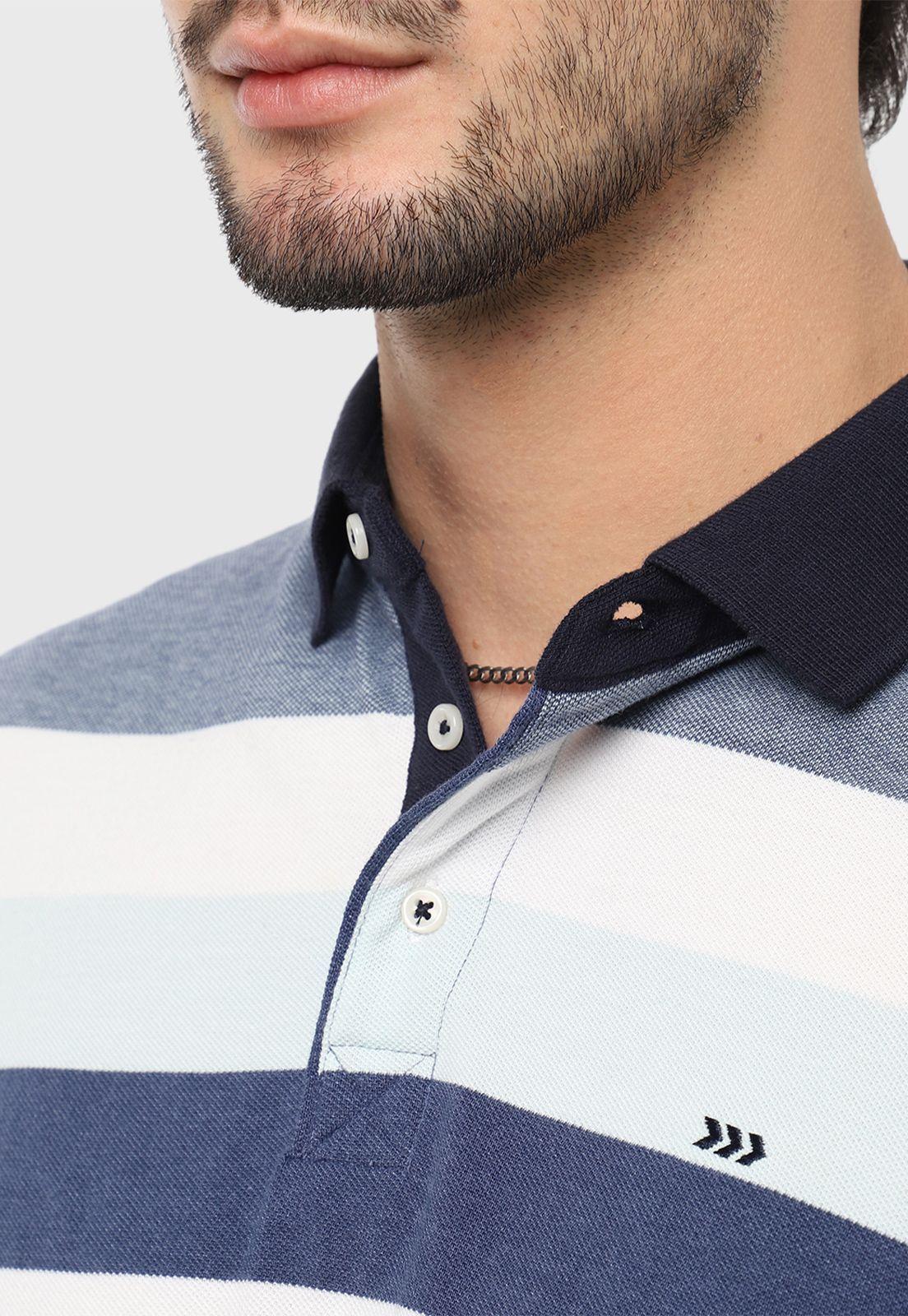 Polera Piqué Con Rayas Arrow-2