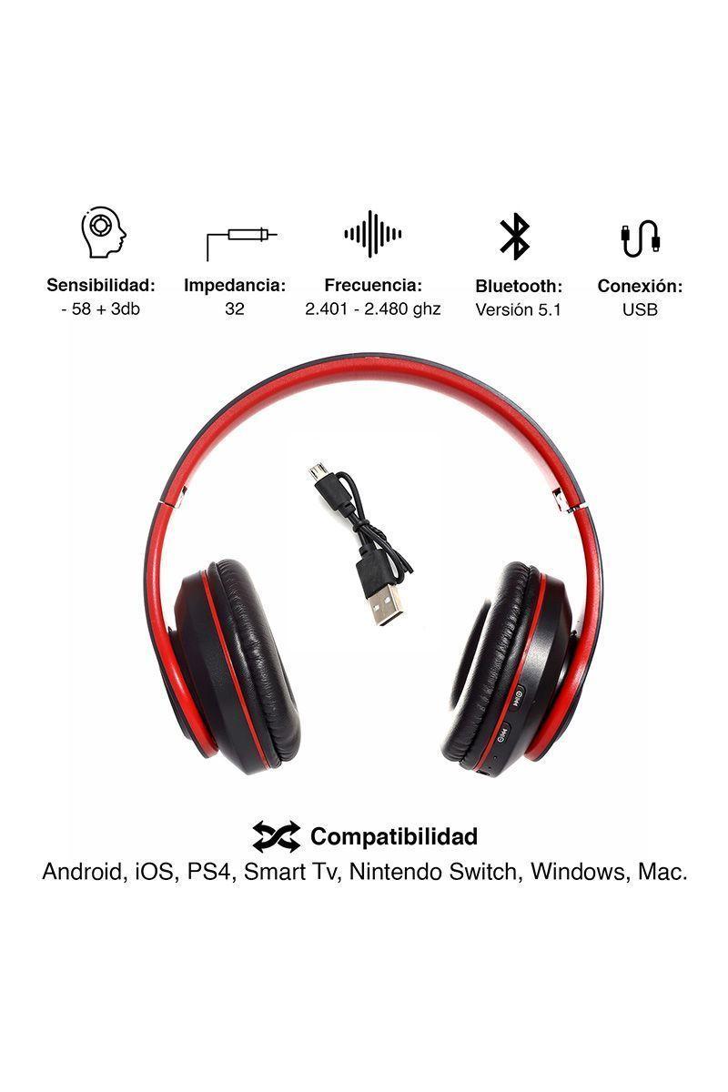 Audífonos Headphones BT B39 Negro-2