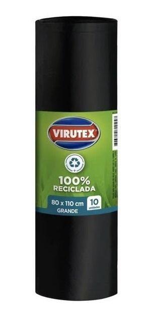 Bolsa De Basura Grande De 80 X 110 Virutex 10 Un-0