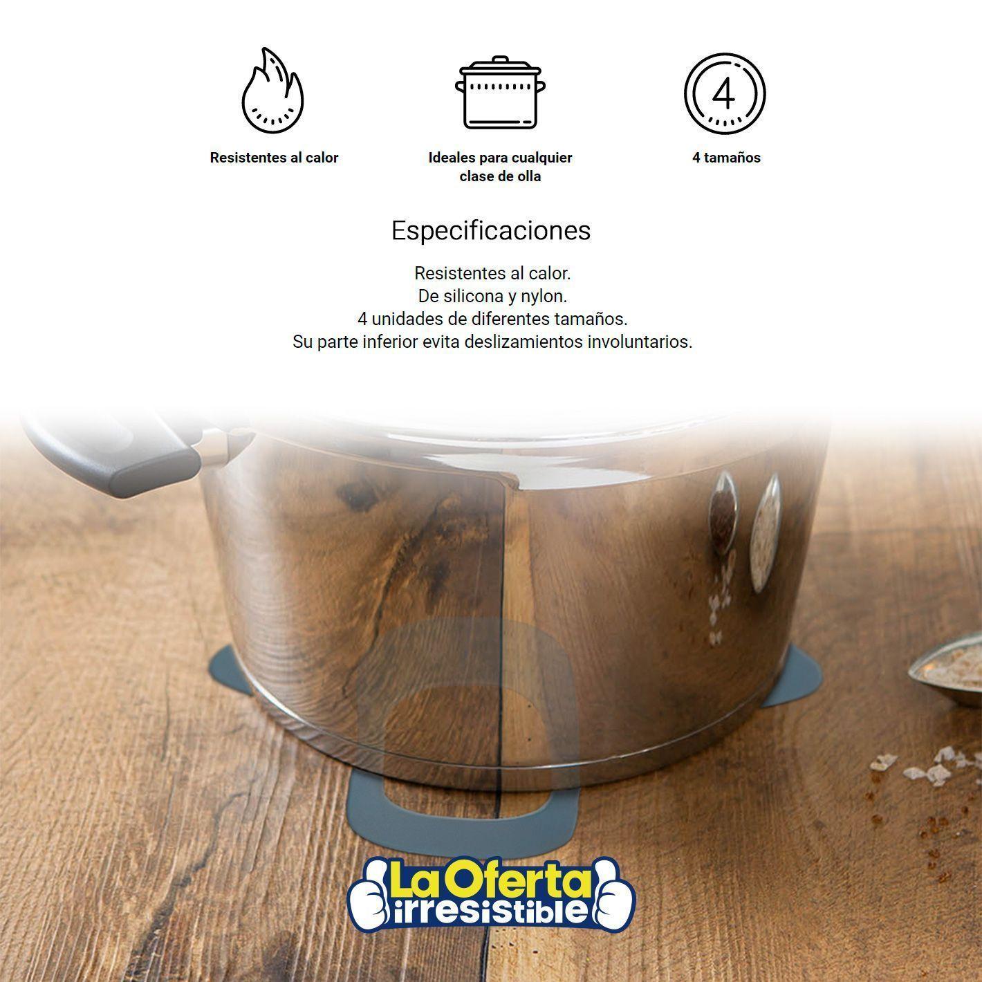 Set Posa Ollas 4 Tamaños-2