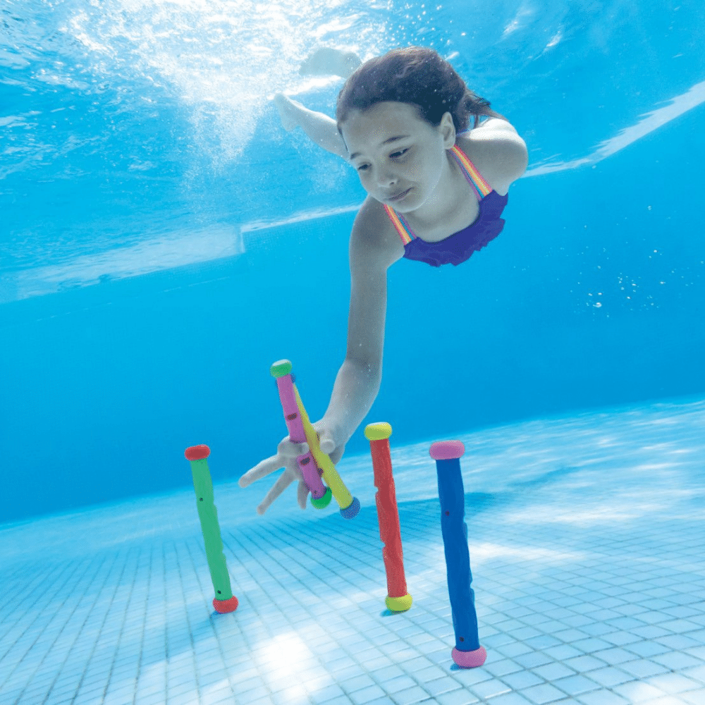 Juego Piscina 5 Play Sticks Bajo el Agua-3