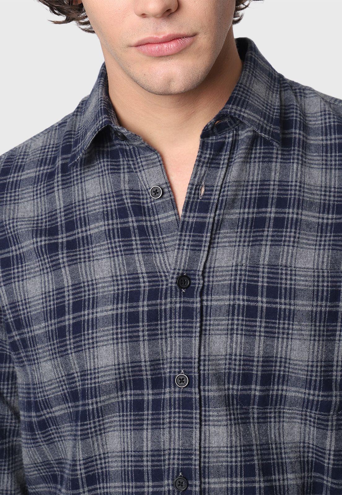 Camisa Casual A Cuadros Arrow-3