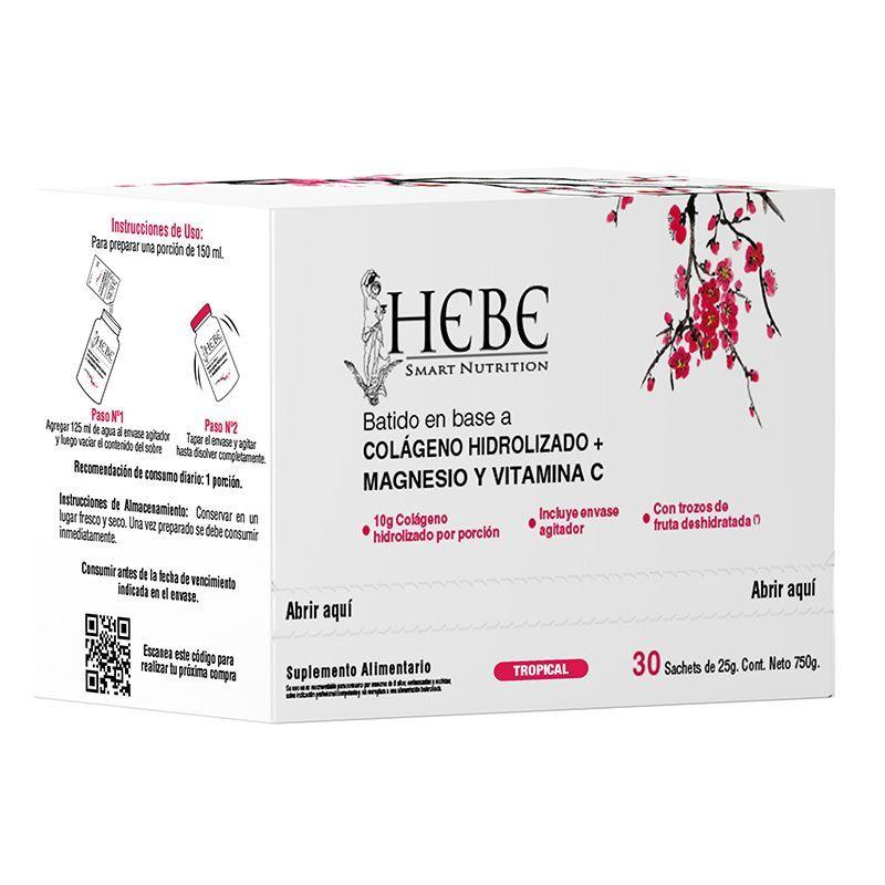 Hebe Colageno Hidrolizado Batido Tropical 30 Un-0